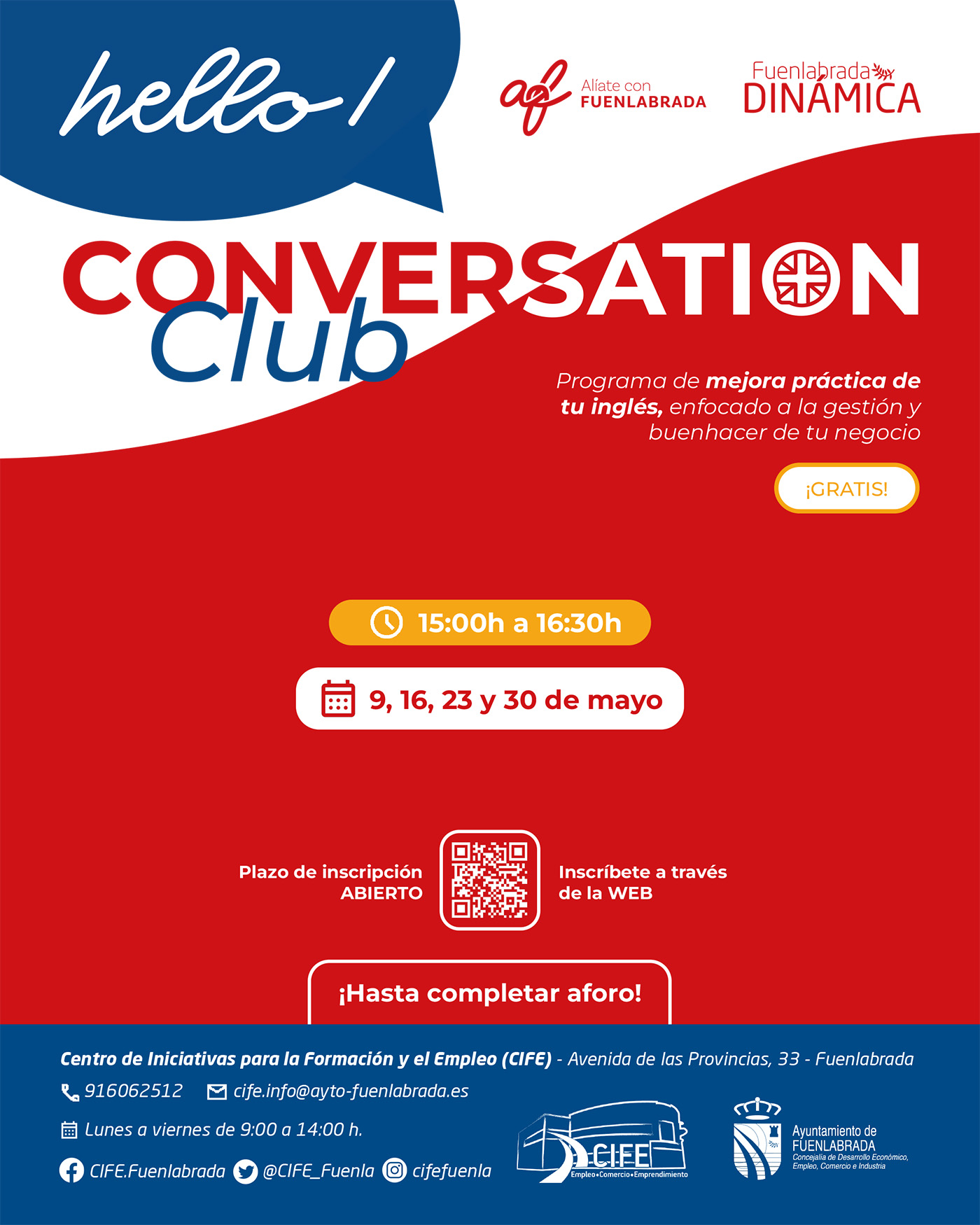 Conversation Club Mayo 24