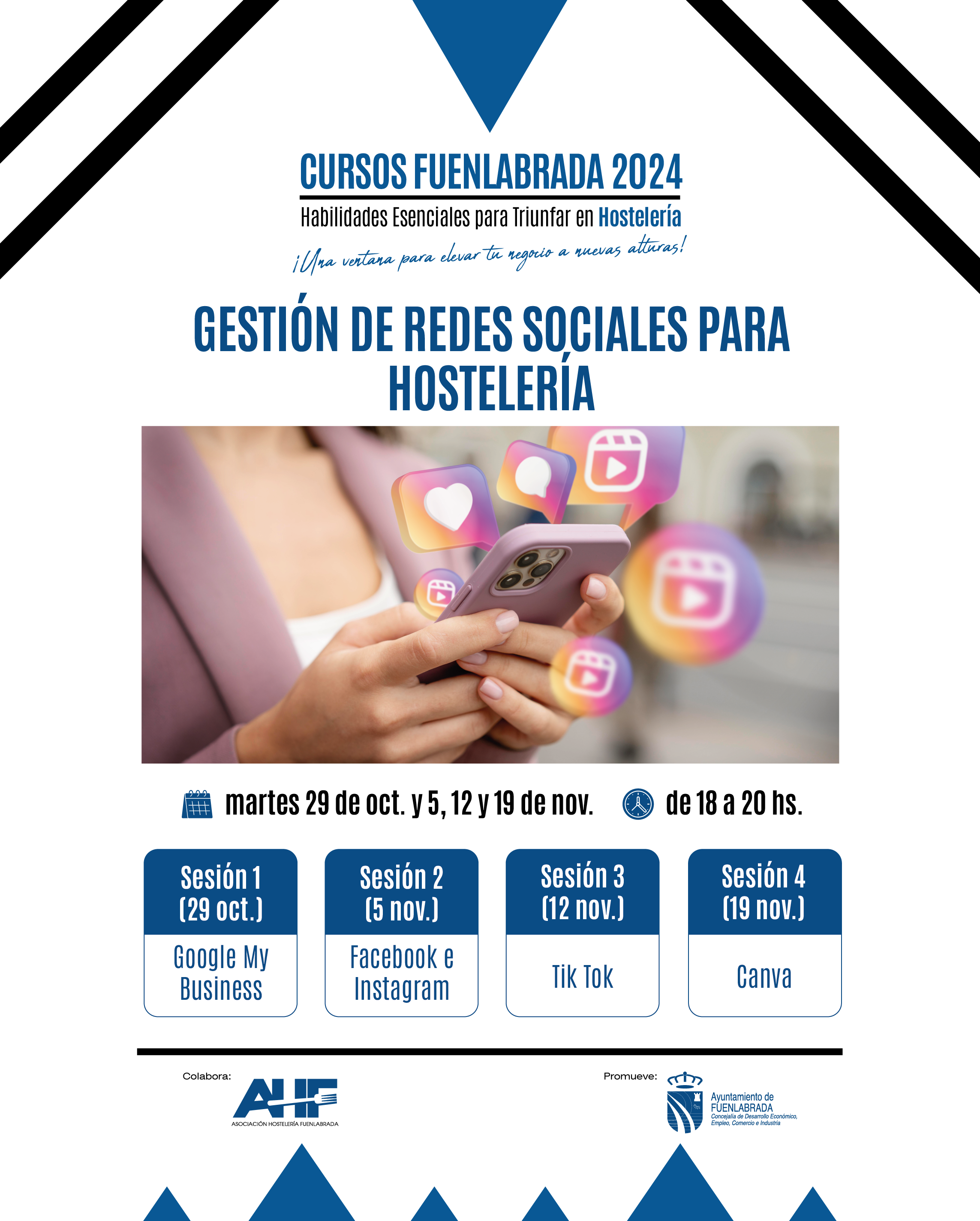 Redes sociales hostelería