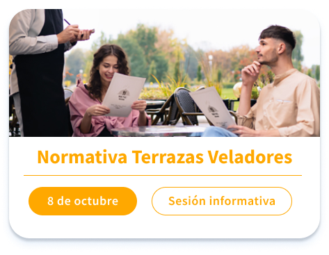 Sesion informativa normativa terrazas veladores