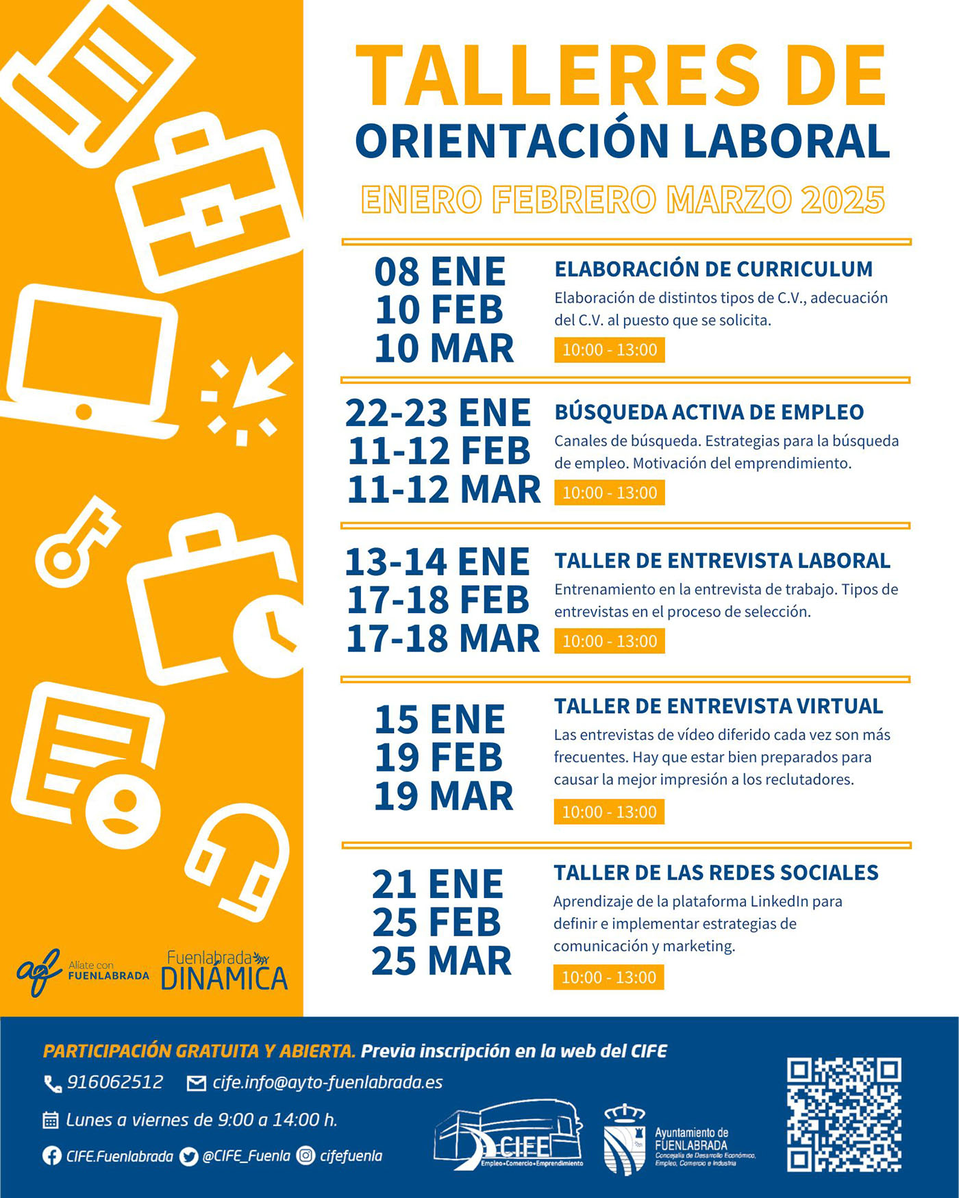 Talleres de Orientacion primer trimestre 2025