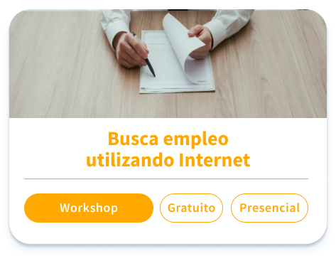 Busca empleo utilizando internet