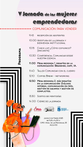 Cartel V Jornada mujeres emprendedoras
