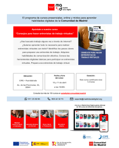Consejos para hacer entrevistas de trabajo virtuales