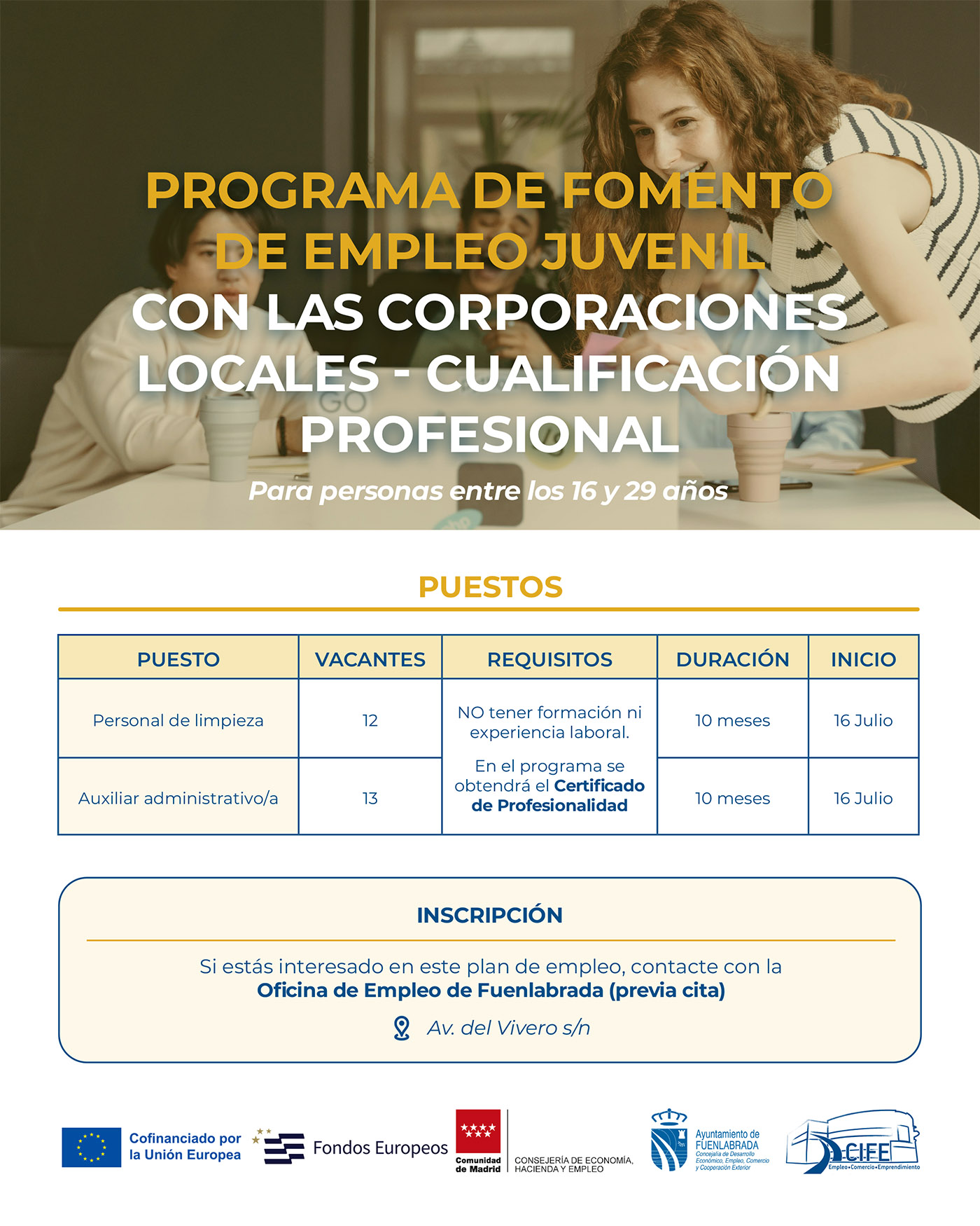 Programas Empleo 2025 CCJ