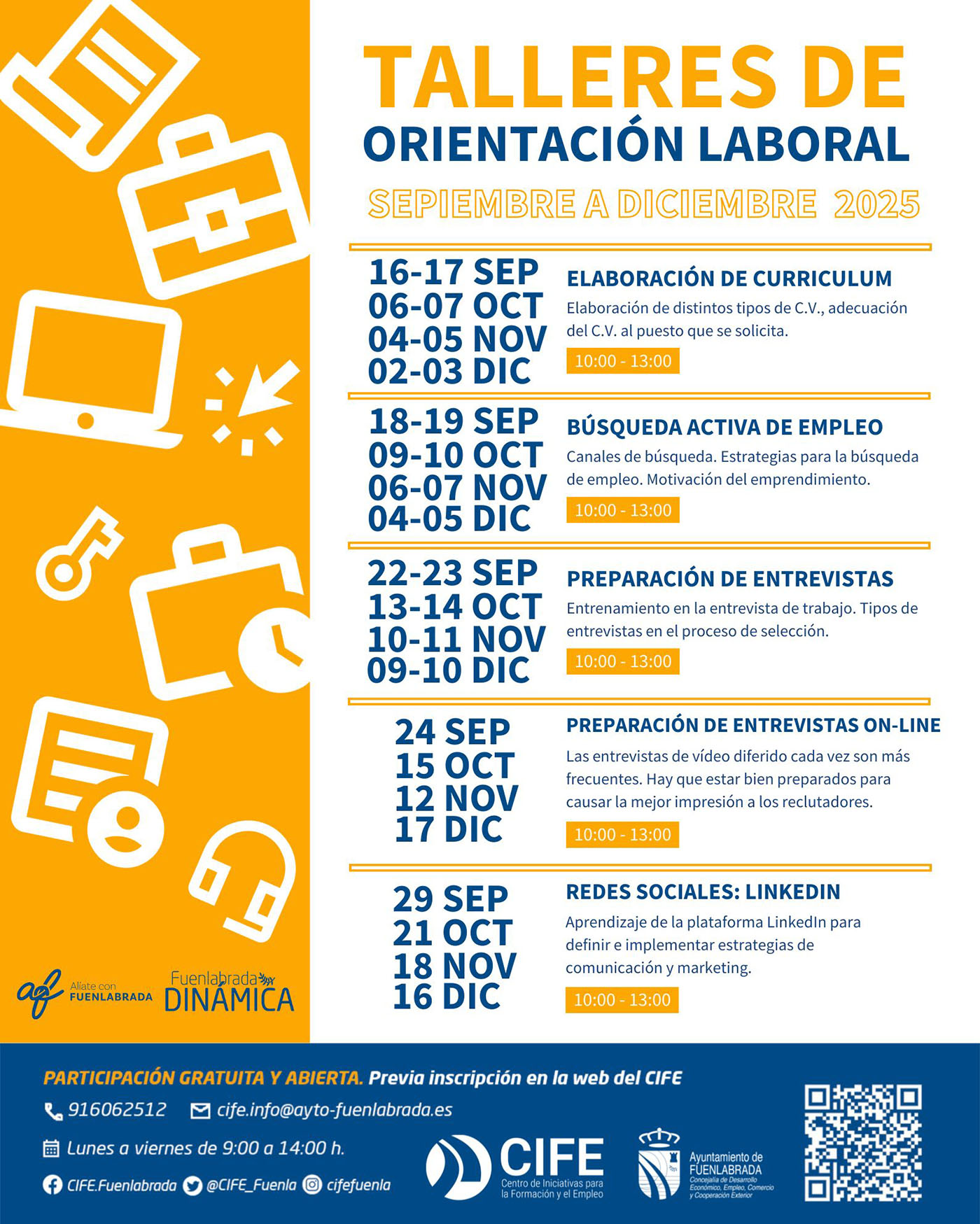 Talleres de Orientación Laboral sep - dic 2025