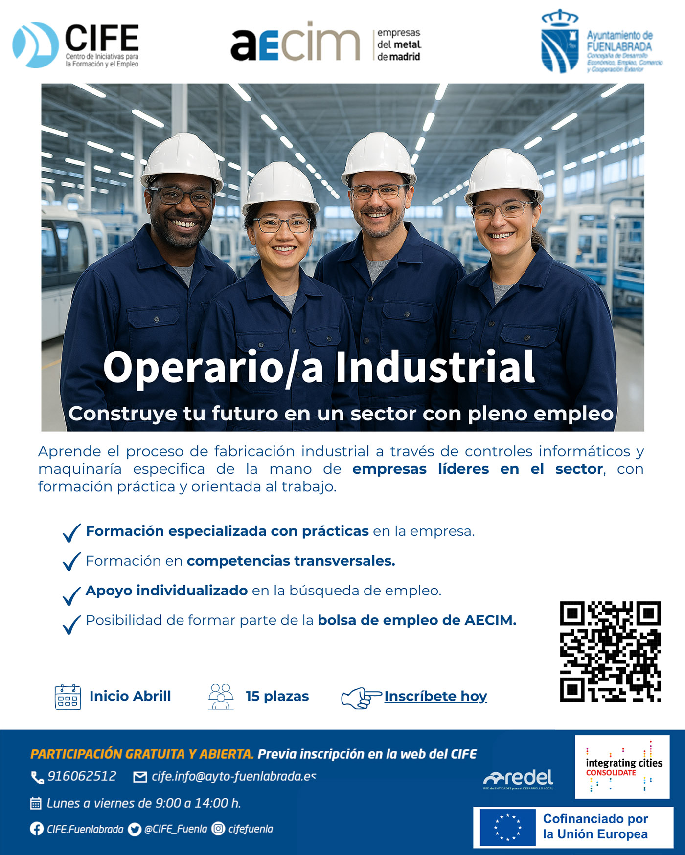 Operario de Mecanizado