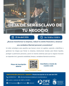 Deja de ser esclavo de su negocio