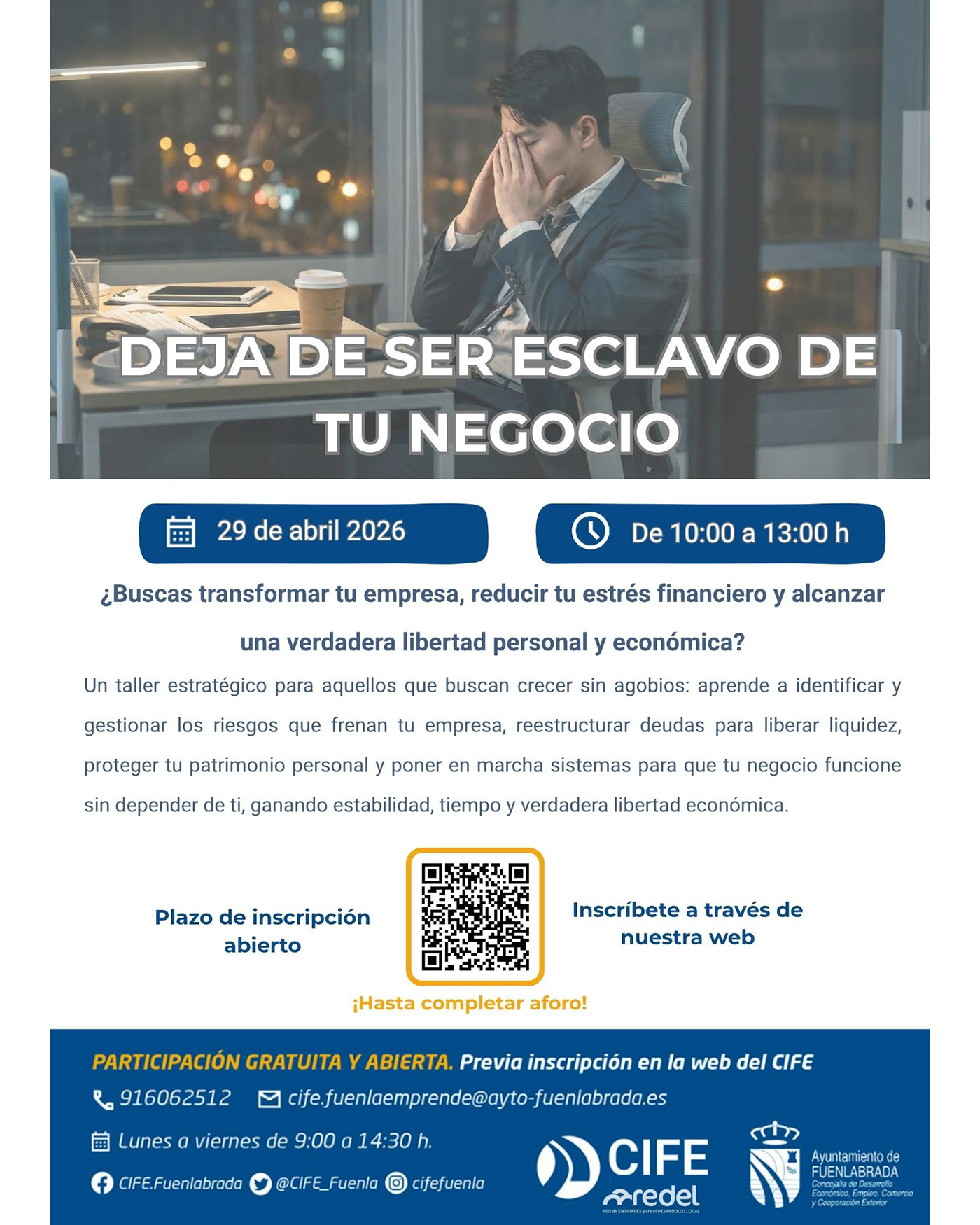 Deja de ser esclavo de su negocio